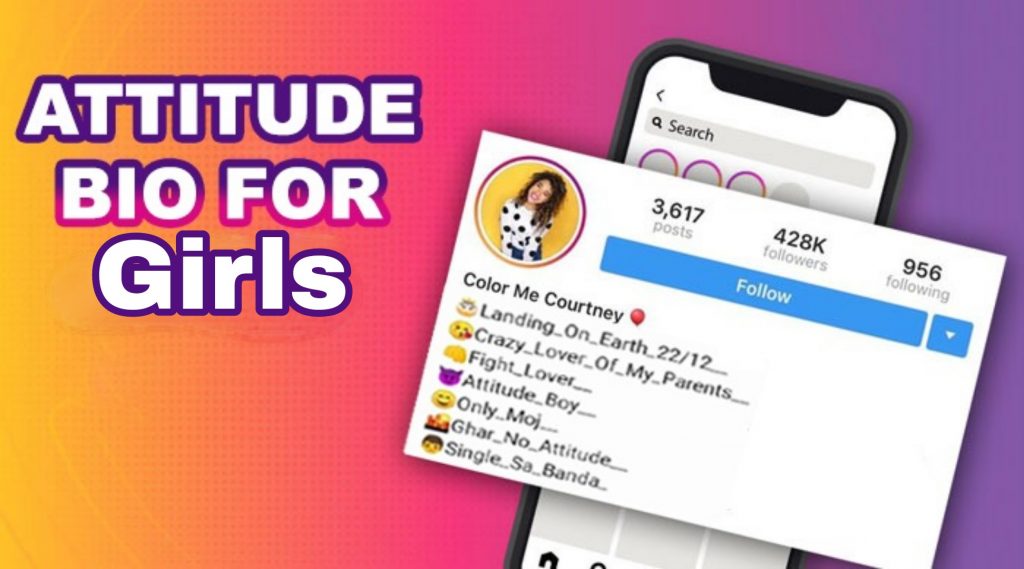 [Best 300+] Attitude Instagram Bio for Girls [ इंस्टाग्राम बायो फॉर गर्ल्स ]